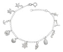 Pulseira Elementos Mar - Prata 925 Comprimento 19 cm